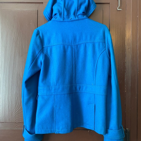 Hooded Wool Coat - Picture 8 of 8